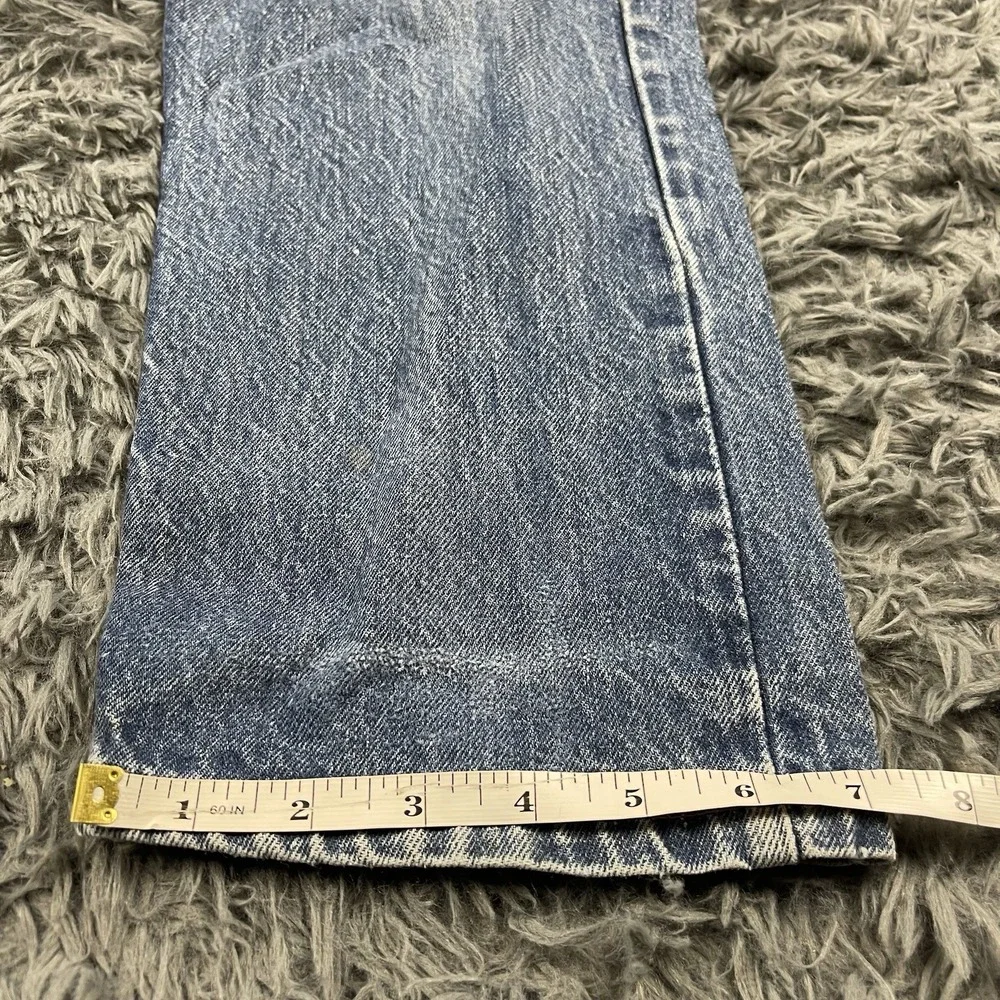 Vintage Levi's 505 Orange Tab Men's 34x33 Jeans USA Made Distressed Straight Leg